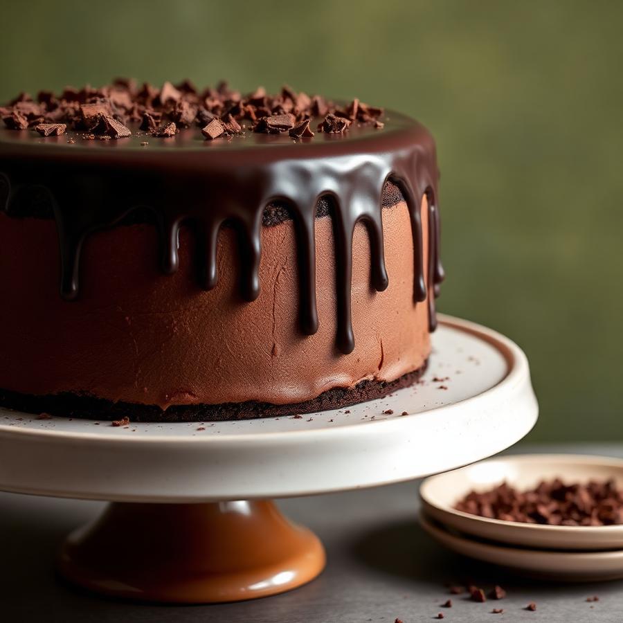 Bolo de Chocolate Belga